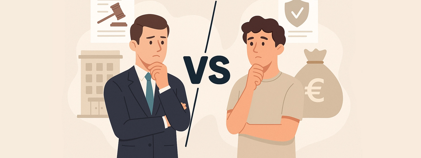 Diferencias entre el concurso de acreedores y la Ley de Segunda Oportunidad